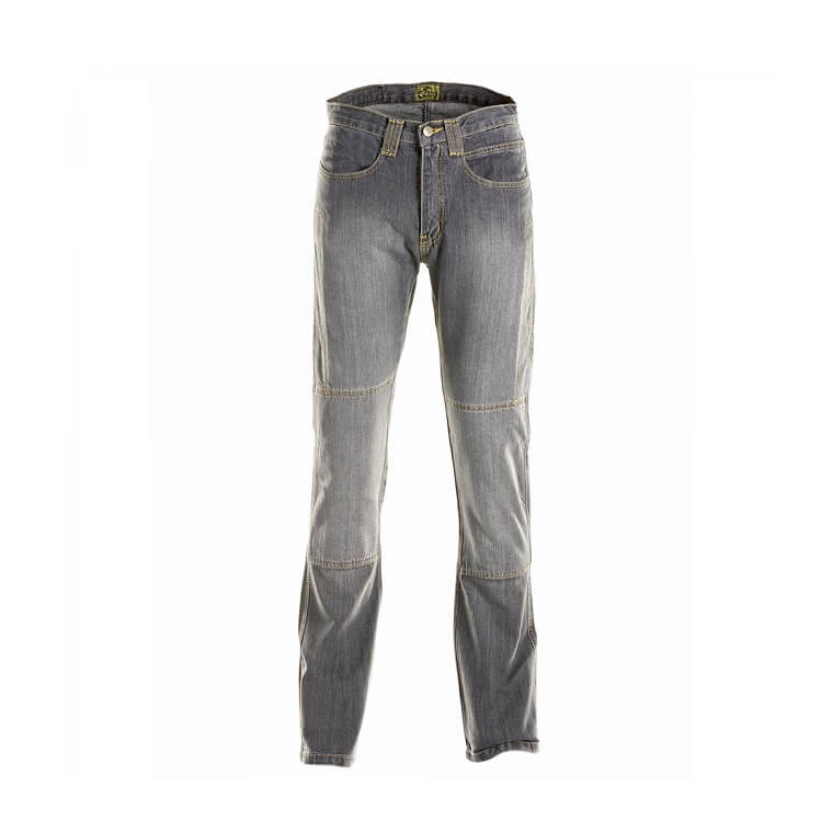 Draggin Jeans Silverbacks Grey Denim Motorcycle Trousers New