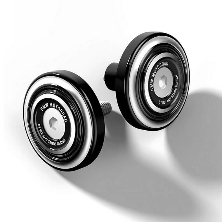 R nineT Handlebar End Caps Machined 